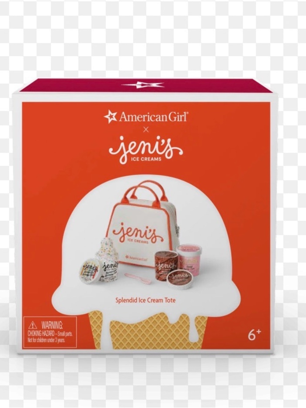 American Girl Splendid Ice Cream Tote